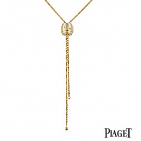 Piaget 18k Yellow Gold Diamond Possession Pendant